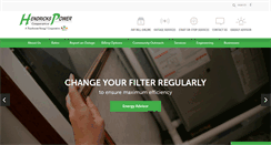 Desktop Screenshot of hendrickspower.com